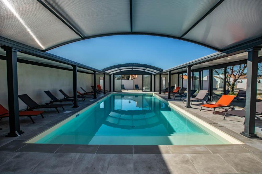 La Corvette Maison Avec Piscine/Parking/Wifi/Plages 5Kms レ・マトゥ エクステリア 写真