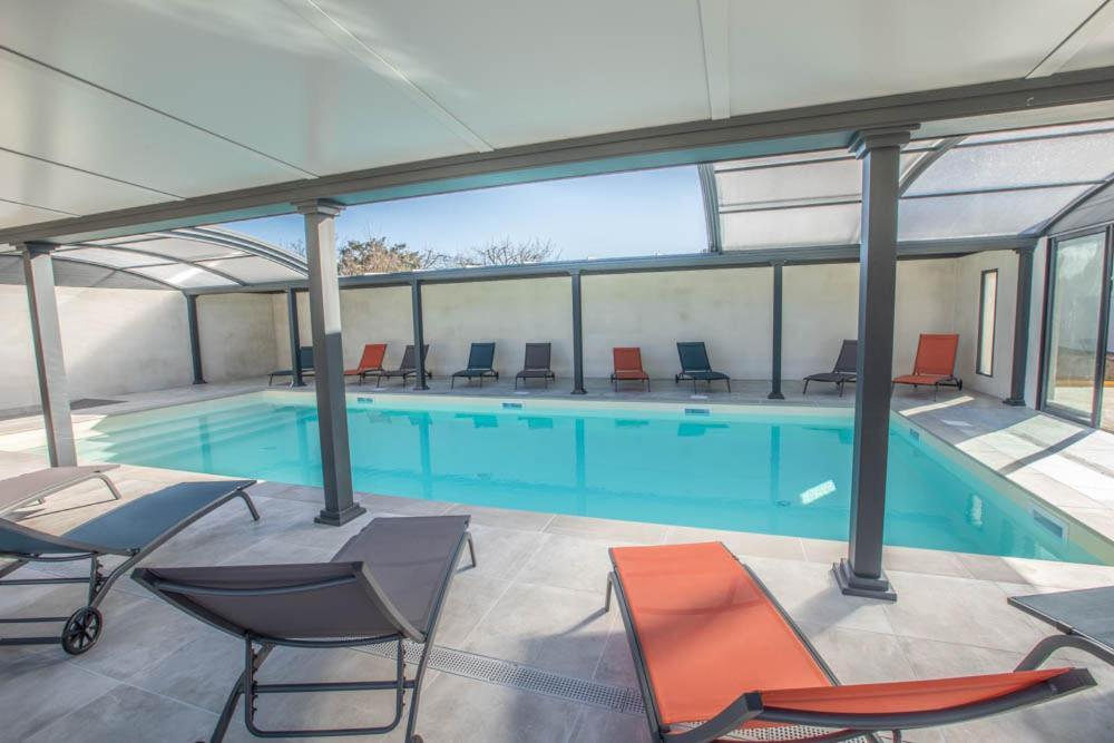 La Corvette Maison Avec Piscine/Parking/Wifi/Plages 5Kms レ・マトゥ エクステリア 写真