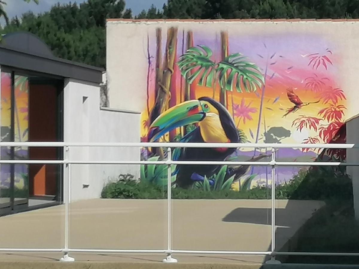 La Corvette Maison Avec Piscine/Parking/Wifi/Plages 5Kms レ・マトゥ エクステリア 写真